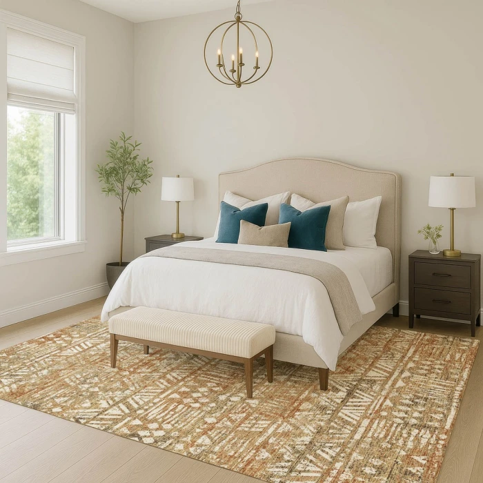Addison Rugs Chantille Orange ACN2645 8ft. x 10ft. Rect. Rug