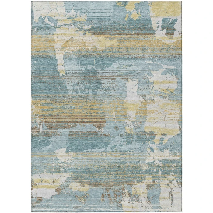 Addison Rugs Chantille Teal ACN2646 9ft. x 12ft. Rect. Rug
