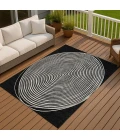 Addison Rugs Chantille Black ACN2647 8ft. x 10ft. Rect. Rug
