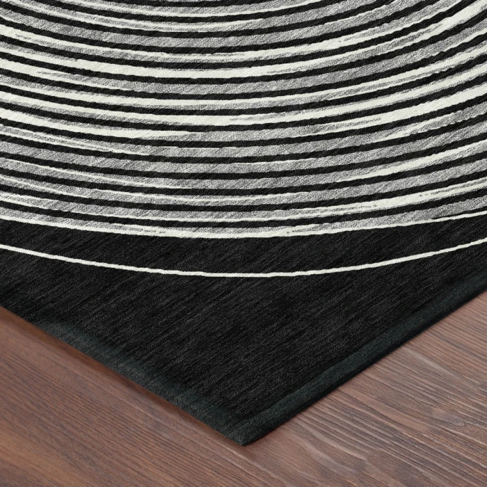 Addison Rugs Chantille Black ACN2647 8ft. x 10ft. Rect. Rug