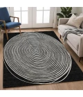Addison Rugs Chantille Black ACN2647 8ft. x 10ft. Rect. Rug