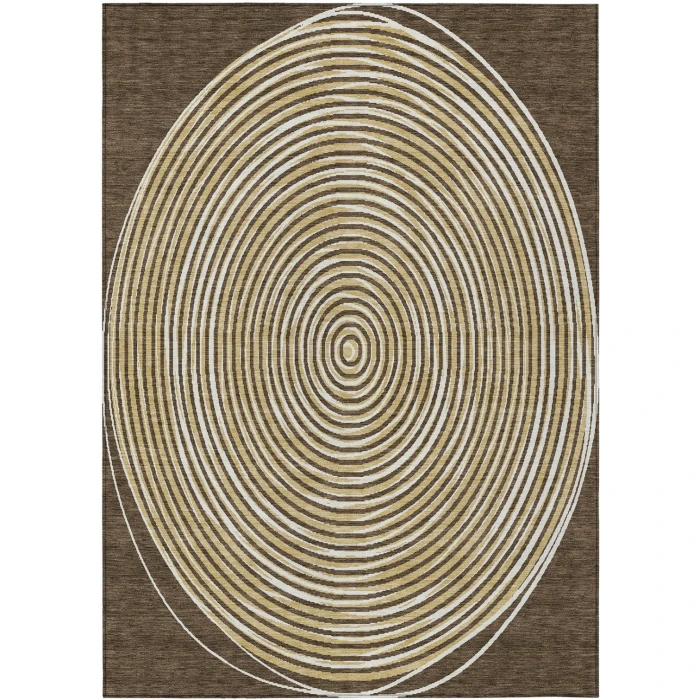 Addison Rugs Chantille Brown ACN2647 5ft. x 7ft.6in. Rect. Rug
