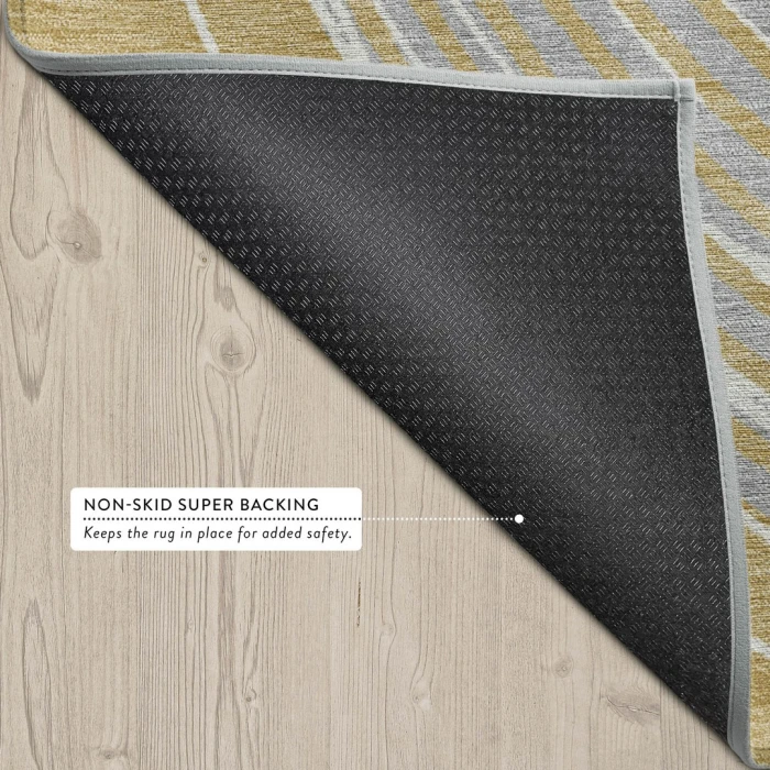 Addison Rugs Chantille Gold ACN2647 8ft. x 10ft. Rect. Rug