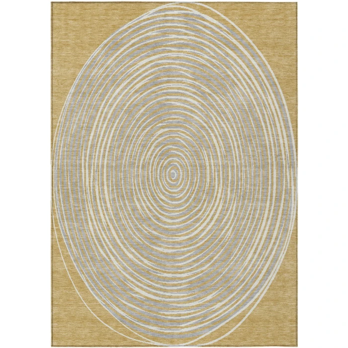 Addison Rugs Chantille Gold ACN2647 8ft. x 10ft. Rect. Rug