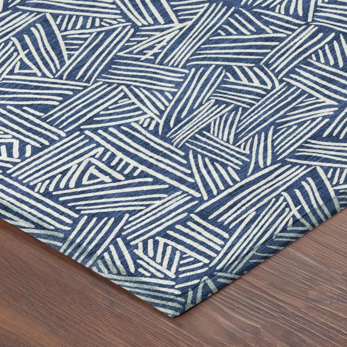 Addison Rugs Chantille Blue ACN2648 9ft. x 12ft. Rect. Rug