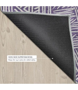 Addison Rugs Chantille Purple ACN2648 5ft. x 7ft.6in. Rect. Rug
