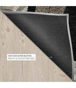 Addison Rugs Chantille Black ACN2649 5ft. x 7ft.6in. Rect. Rug
