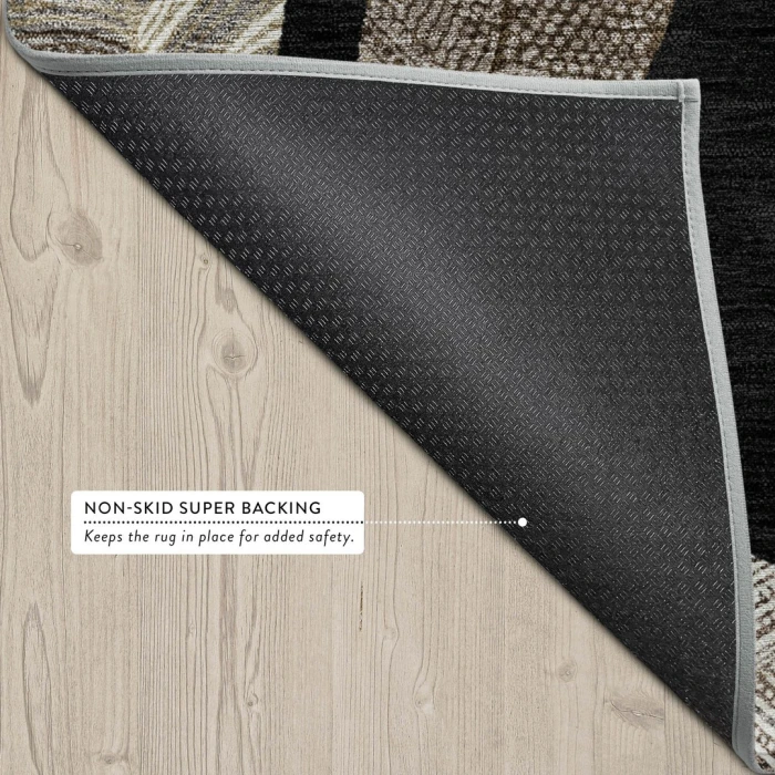 Addison Rugs Chantille Black ACN2649 9ft. x 12ft. Rect. Rug