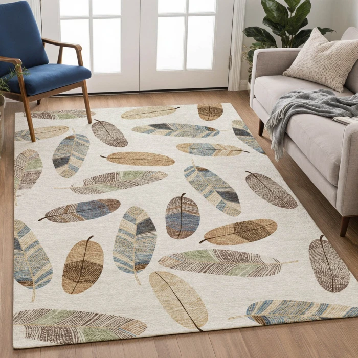 Addison Rugs Chantille Ivory ACN2649 9ft. x 12ft. Rect. Rug