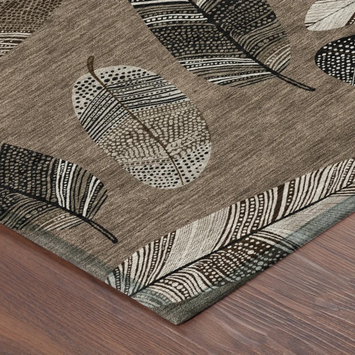 Addison Rugs Chantille Brown ACN2649 5ft. x 7ft.6in. Rect. Rug