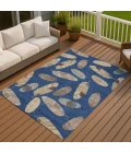 Addison Rugs Chantille Blue ACN2649 9ft. x 12ft. Rect. Rug