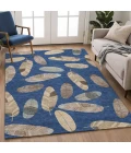 Addison Rugs Chantille Blue ACN2649 9ft. x 12ft. Rect. Rug