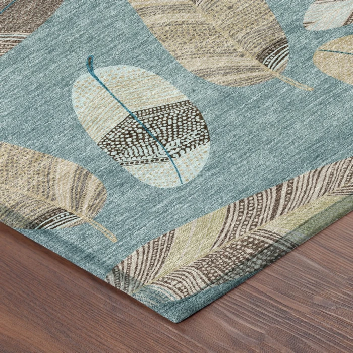 Addison Rugs Chantille Teal ACN2649 9ft. x 12ft. Rect. Rug
