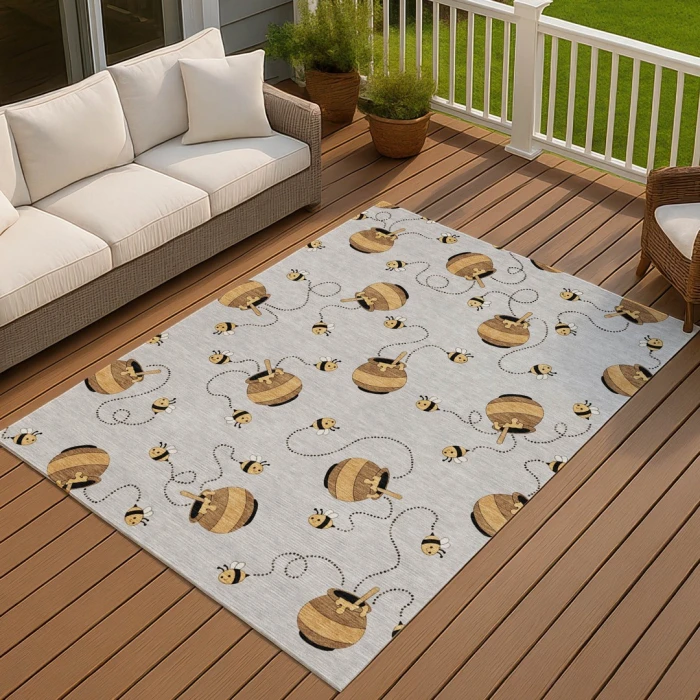 Addison Rugs Chantille Gray ACN2650 9ft. x 12ft. Rect. Rug