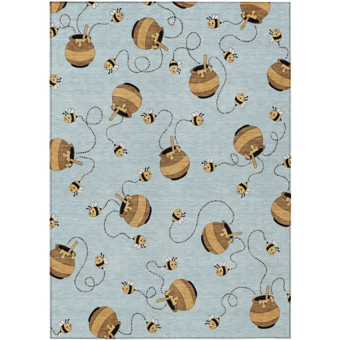 Addison Rugs Chantille Blue ACN2650 9ft. x 12ft. Rect. Rug