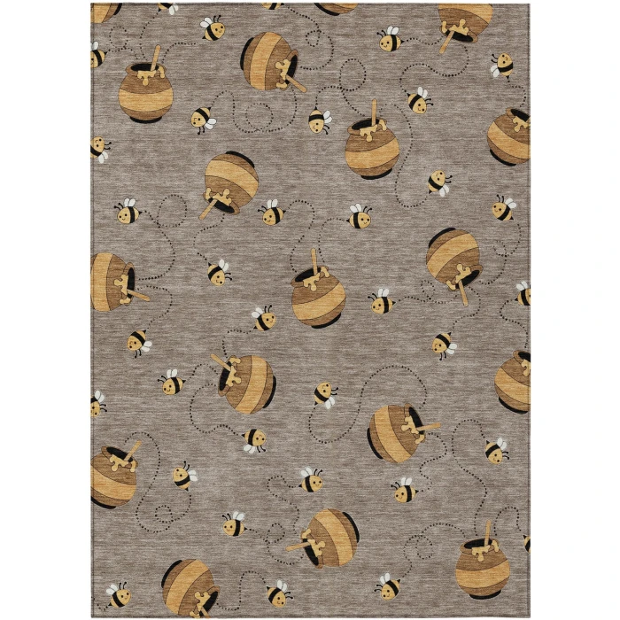 Addison Rugs Chantille Brown ACN2650 5ft. x 7ft.6in. Rect. Rug
