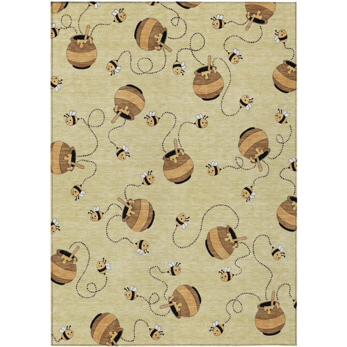 Addison Rugs Chantille Gold ACN2650 8ft. x 10ft. Rect. Rug