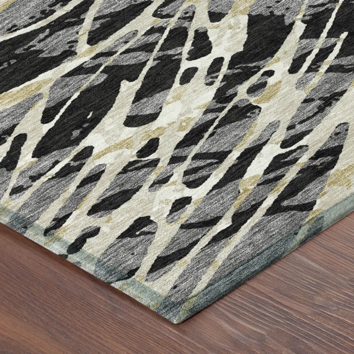 Addison Rugs Chantille Black ACN2651 8ft. x 10ft. Rect. Rug
