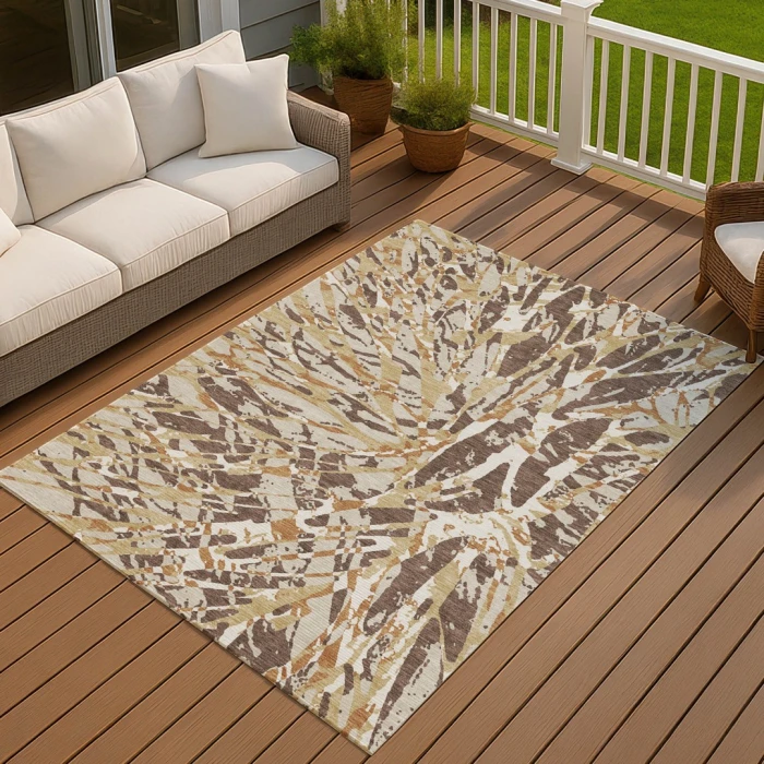 Addison Rugs Chantille Brown ACN2651 5ft. x 7ft.6in. Rect. Rug