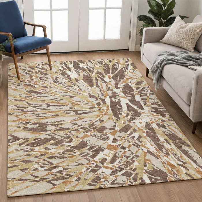 Addison Rugs Chantille Brown ACN2651 5ft. x 7ft.6in. Rect. Rug