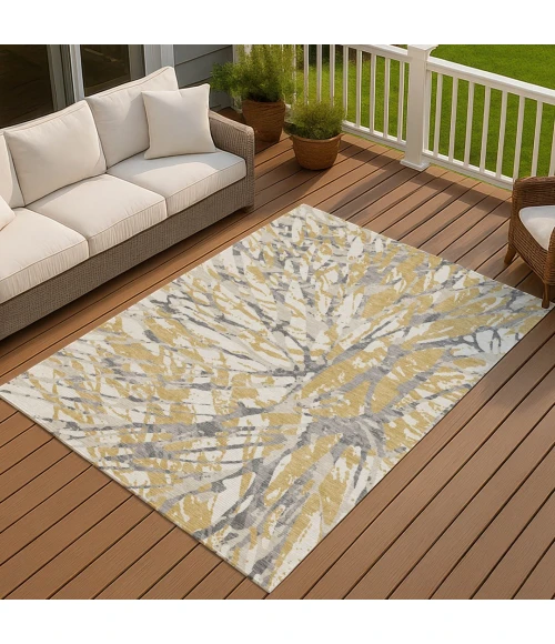 Addison Rugs Chantille Gold ACN2651 5ft. x 7ft.6in. Rect. Rug