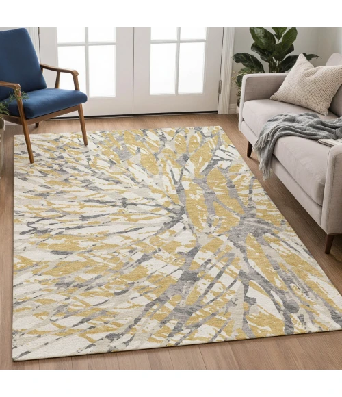 Addison Rugs Chantille Gold ACN2651 5ft. x 7ft.6in. Rect. Rug