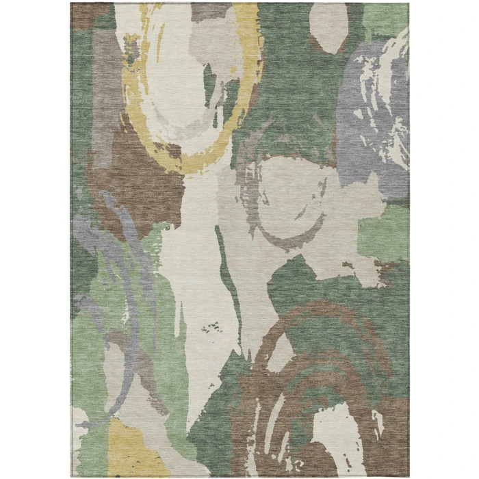 Addison Rugs Chantille Green ACN2652 5ft. x 7ft.6in. Rect. Rug
