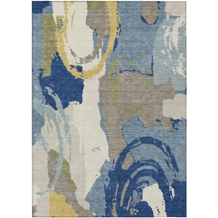 Addison Rugs Chantille Blue ACN2652 5ft. x 7ft.6in. Rect. Rug