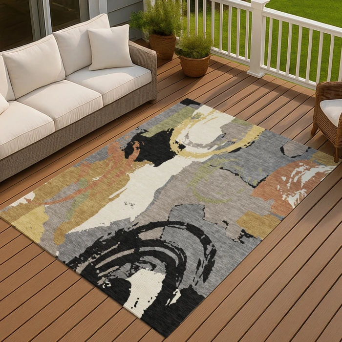 Addison Rugs Chantille Gray ACN2652 8ft. x 10ft. Rect. Rug