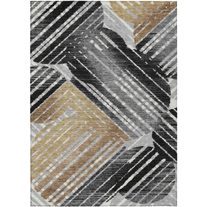 Addison Rugs Chantille Black ACN2653 8ft. x 10ft. Rect. Rug