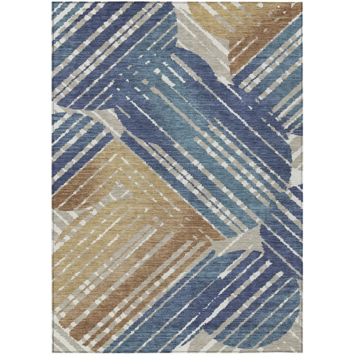 Addison Rugs Chantille Blue ACN2653 8ft. x 10ft. Rect. Rug