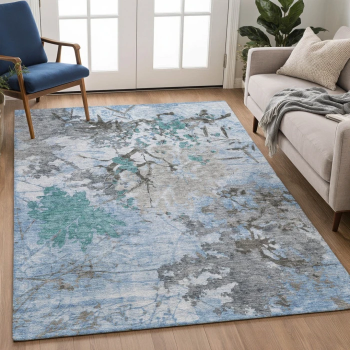 Addison Rugs Chantille Blue ACN2654 5ft. x 7ft.6in. Rect. Rug
