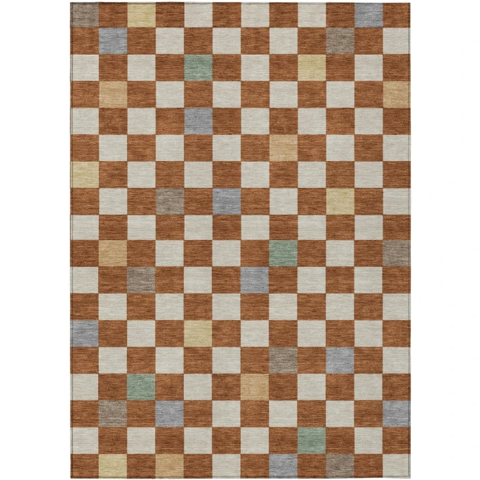 Addison Rugs Chantille Orange ACN2656 5ft. x 7ft.6in. Rect. Rug