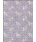 Addison Rugs Chantille Purple ACN2657 5ft. x 7ft.6in. Rect. Rug