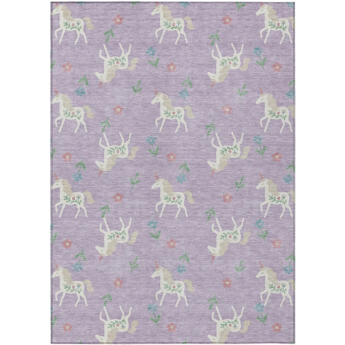 Addison Rugs Chantille Purple ACN2657 5ft. x 7ft.6in. Rect. Rug