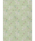 Addison Rugs Chantille Green ACN2657 8ft. x 10ft. Rect. Rug