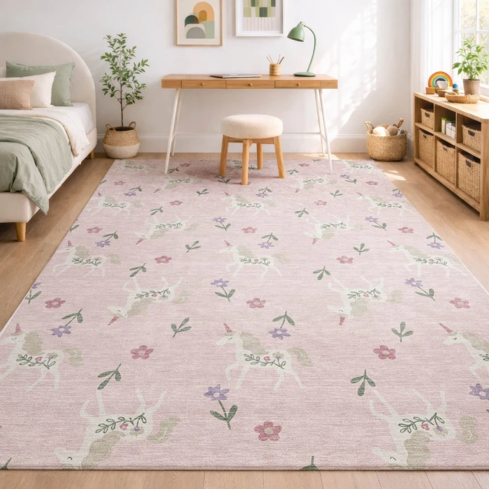 Addison Rugs Chantille Pink ACN2657 5ft. x 7ft.6in. Rect. Rug