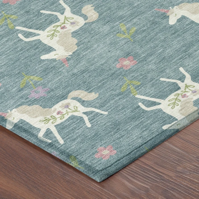 Addison Rugs Chantille Teal ACN2657 5ft. x 7ft.6in. Rect. Rug