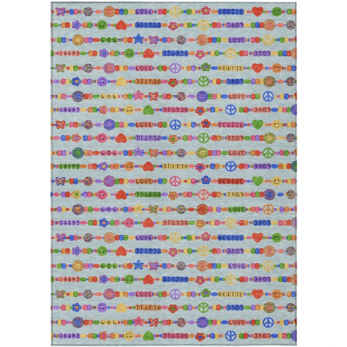 Addison Rugs Chantille Blue ACN2658 5ft. x 7ft.6in. Rect. Rug