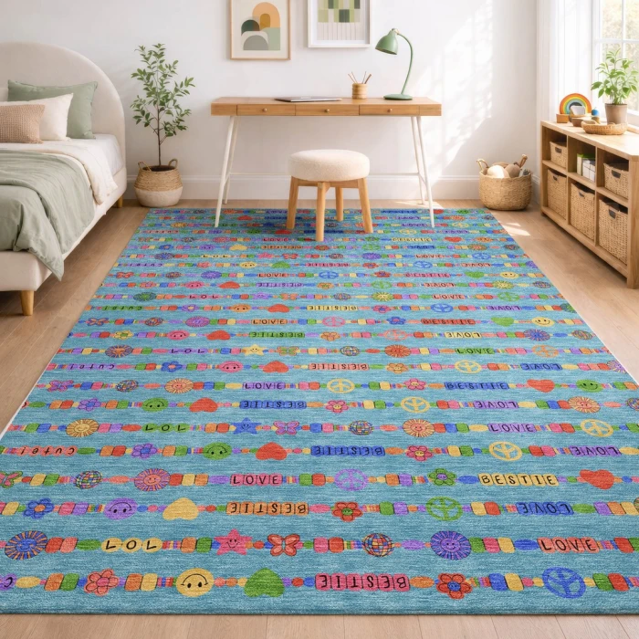 Addison Rugs Chantille Teal ACN2658 8ft. x 10ft. Rect. Rug