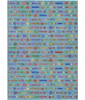 Addison Rugs Chantille Teal ACN2658 8ft. x 10ft. Rect. Rug