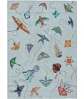 Addison Rugs Chantille Blue ACN2659 5ft. x 7ft.6in. Rect. Rug
