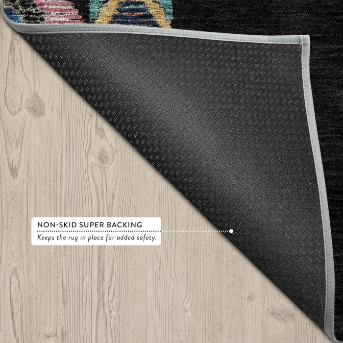 Addison Rugs Chantille Black ACN2661 9ft. x 12ft. Rect. Rug