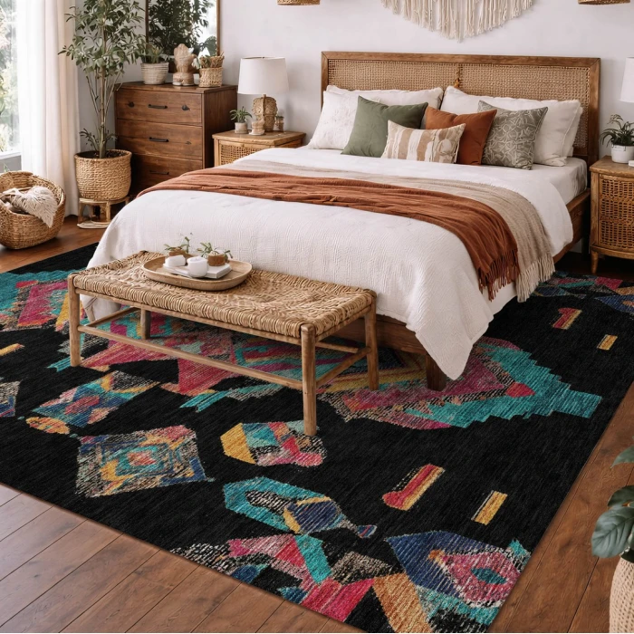 Addison Rugs Chantille Black ACN2661 9ft. x 12ft. Rect. Rug