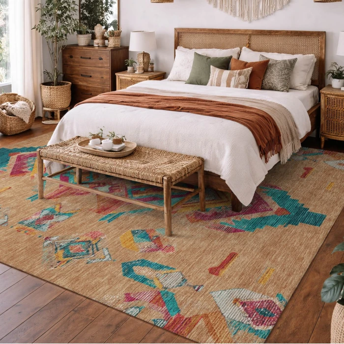 Addison Rugs Chantille Orange ACN2661 9ft. x 12ft. Rect. Rug
