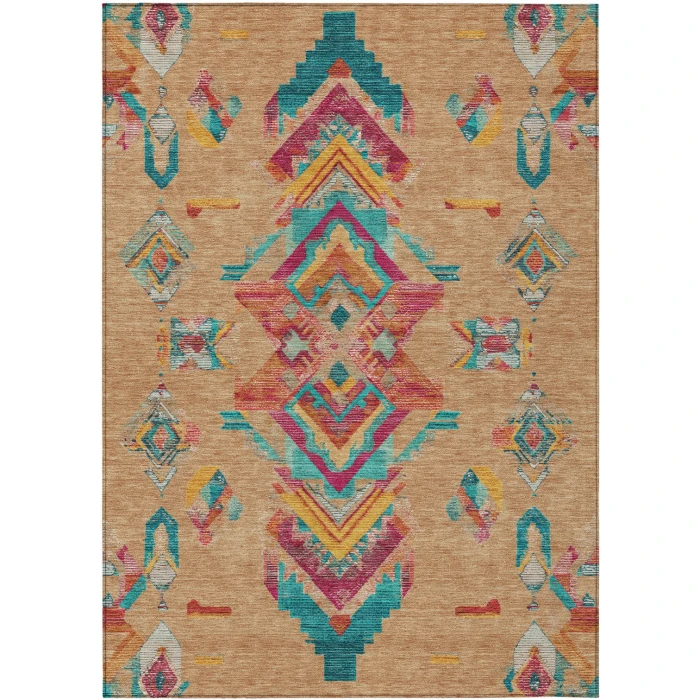 Addison Rugs Chantille Orange ACN2661 9ft. x 12ft. Rect. Rug