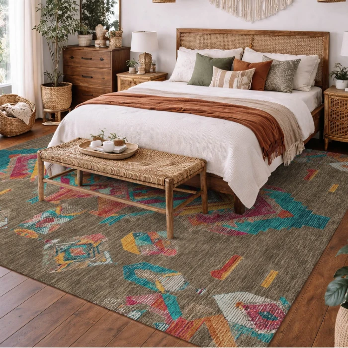 Addison Rugs Chantille Brown ACN2661 8ft. x 10ft. Rect. Rug