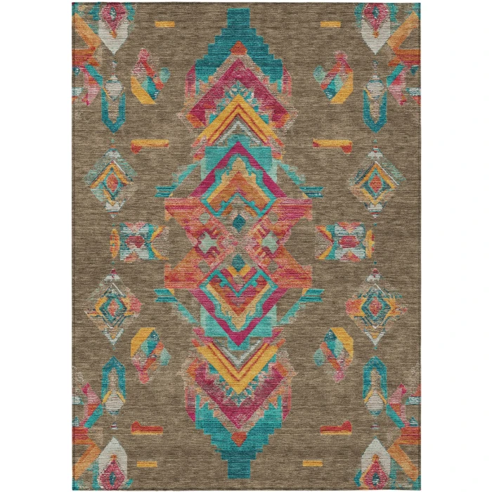 Addison Rugs Chantille Brown ACN2661 8ft. x 10ft. Rect. Rug