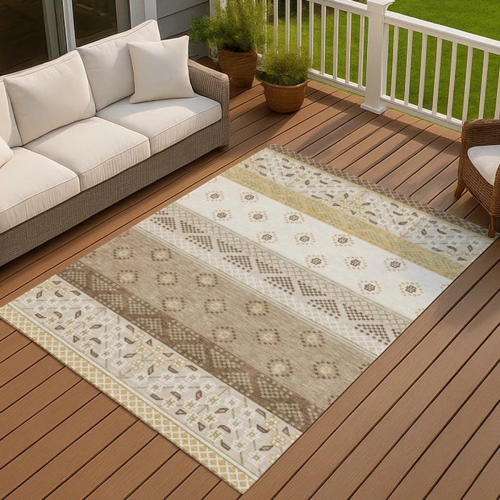 Addison Rugs Chantille Brown ACN2662 8ft. x 10ft. Rect. Rug