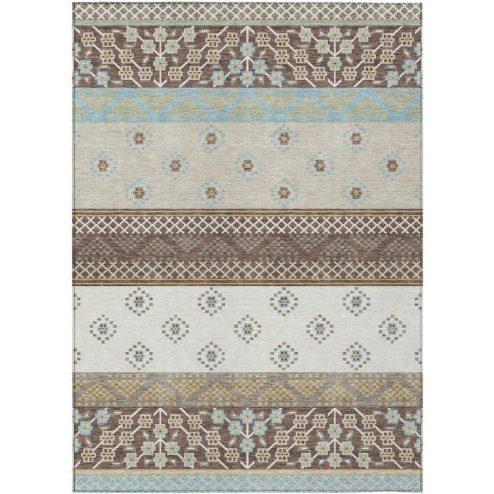 Addison Rugs Chantille Brown ACN2662 5ft. x 7ft.6in. Rect. Rug